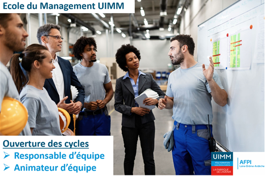 L'école du management UIMM lance ses cycles qualifiants à Saint-Étienne !